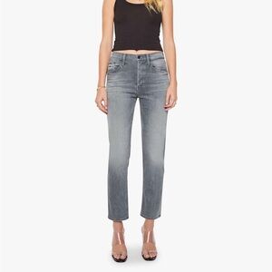 MOTHER the Tomcat Gray Straight Leg - size 26